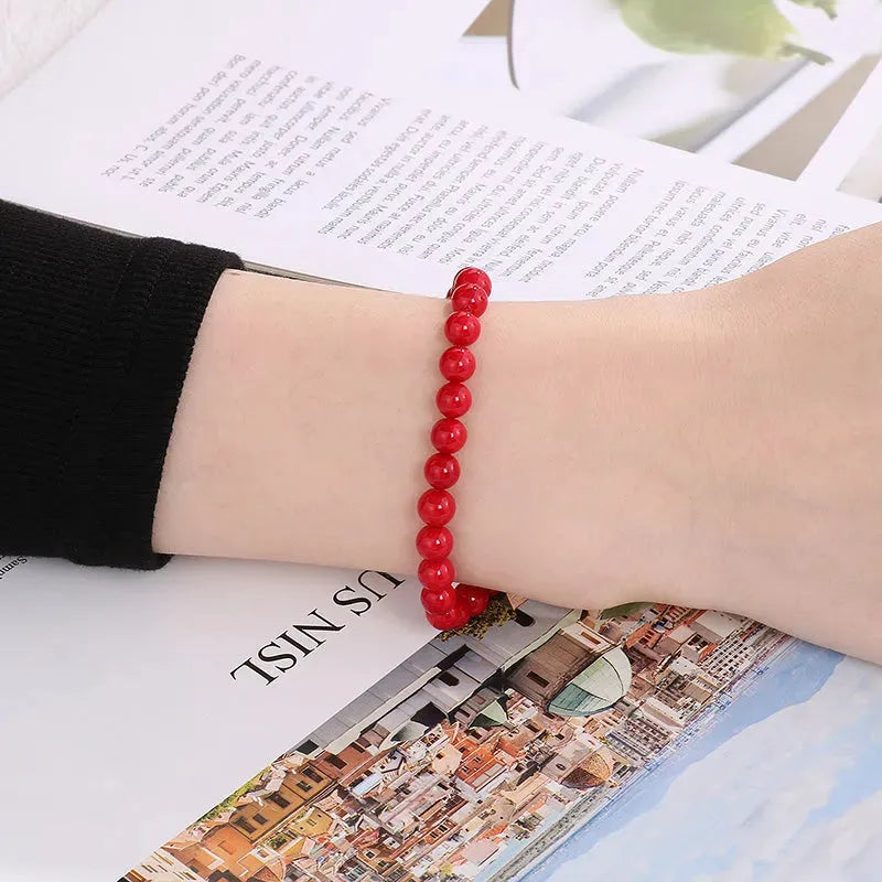 Stainless Steel Shell Pearl Bead Bracelet Bracelets - Tophatter Daily Deals